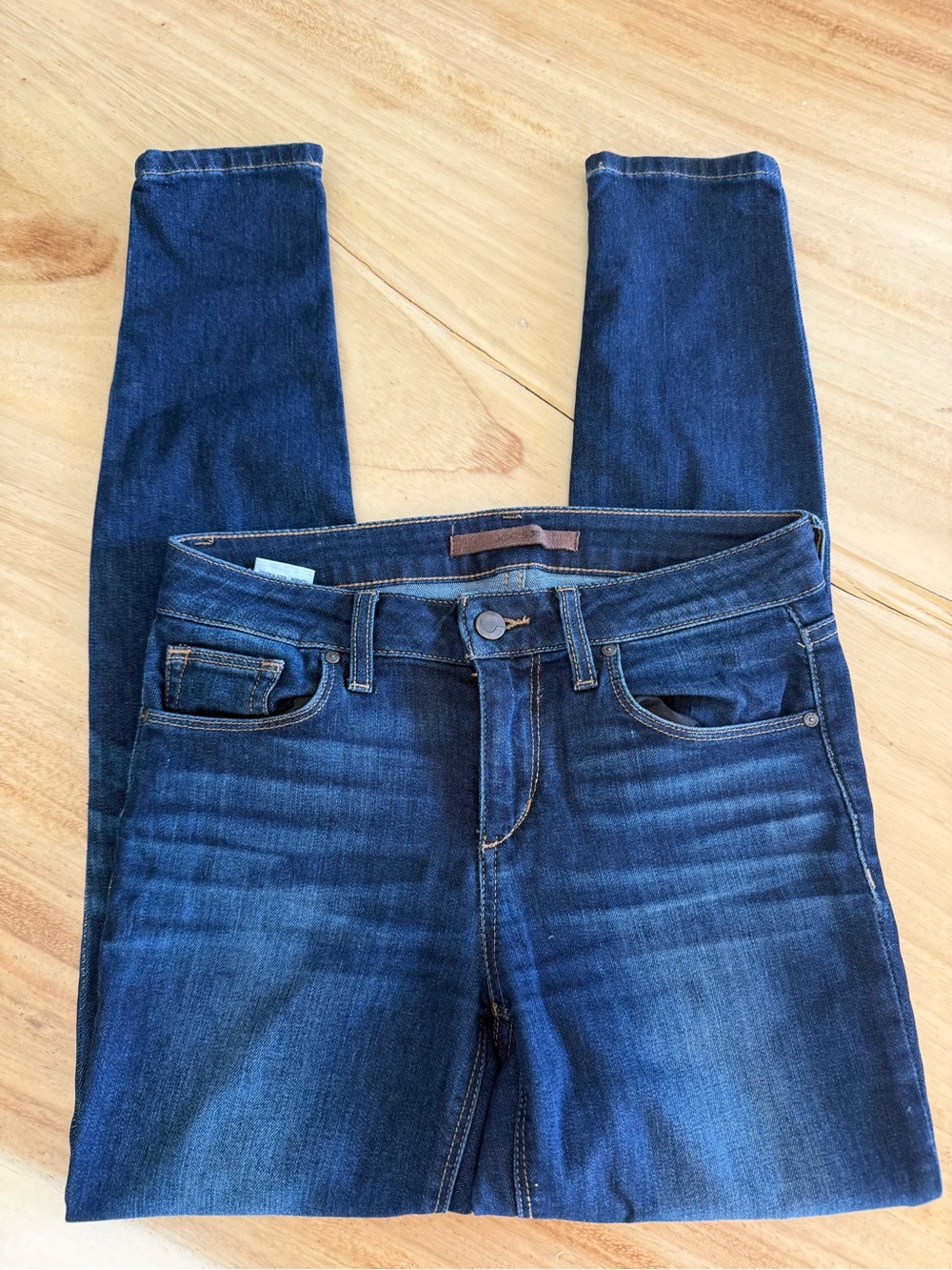 Joe's Jeans Dark Indigo Skinny Stretch Jeans